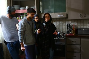 ساخت سریال در جنگ با صداهای واقعی از بمب و پدافند