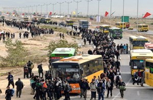 راهاندازی سرویس درب تا درب برای زائران اربعین در خوزستان