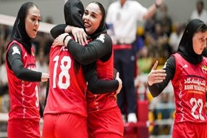 پیروزی دختران والیبال ایران مقابل فیلیپین در جام ملتهای آسیا