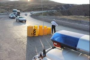 آماده‌باش پلیس راه خوزستان همزمان با هشدار سطح قرمز بارش
