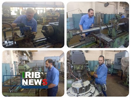 ساخت و بازسازی ۶۱۹ قطعه صنعتی در نیروگاه رامین اهواز