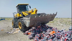 معدوم‌سازی بیش از یک تن مواد غذایی و اقلام بهداشتی در غرب اهواز