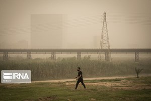 گرد و خاک عراقی در راه خوزستان