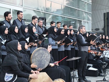 طنین «نما و نغمه‌های عاشورایی» در موزه دفاع مقدس پیچید