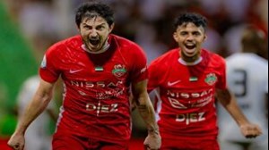 سردار آزمون فرشته نجات شباب الاهلی در هفته اول لیگ امارات