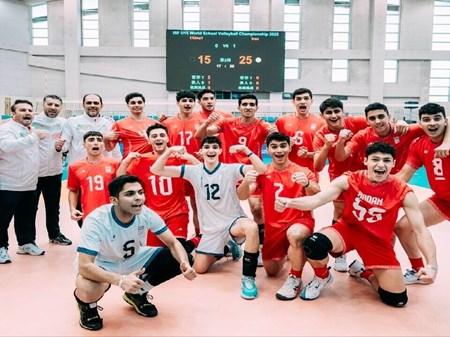 ایران قهرمان والیبال دانش‌آموزان جهان شد