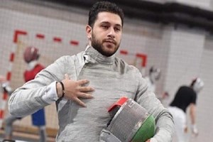 خداحافظی فرزاد باهر ارسباران از تیم ملی شمشیربازی