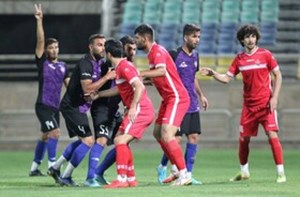 پرسپولیس و هوادار در ورزشگاه پاس بدون تماشاگر