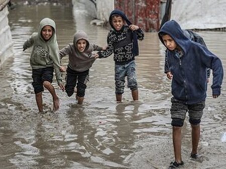 خبرگزاری صفا بررسی کرد؛ موج جدید بارش‌ها در غزه؛ چادرهای فرسوده سرپناه مناسبی در برابر باد و سرما نیستند