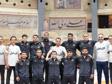 ایران بر بام کشتی فرنگی قهرمانی آسیا ایستاد