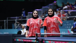 بازی‌های کشور‌های اسلامی؛ صعود تیم ملی تنیس روی میز بانوان به جمع ۸ تیم برتر