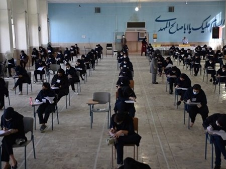 انتشار تصویر پاسخ برگ امتحان نهایی تخلف است