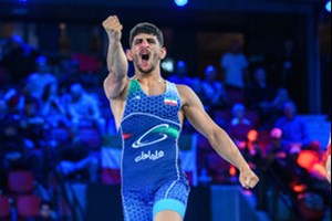 رقابتهای کشتی رنکینگ اتحادیه جهانی در مصر/ «دلخانی» طلا گرفت
