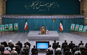 رهبر انقلاب در دیدار نخبگان: جنایت صهیونیستها در غزه ادامه یابد، کسی نمیتواند جلوی نیروهای مقاومت را بگیرد