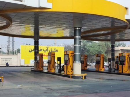توزیع بنزین سوپر در کلانشهر اهواز