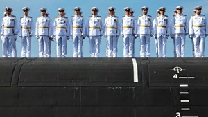 روسیه از زیردریایی ساخته شده برای اژدرهای هستهای رونمایی کرد