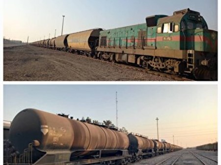 آغاز ترانزیت ریلی گازوئیل از بندر امام خمینی به افغانستان