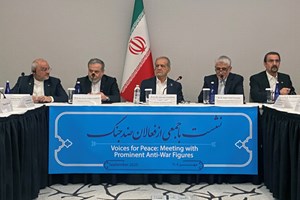 دیدار و گفت‌وگوی نمایندگان جنبش‌های ضد جنگ در آمریکا با پزشکیان