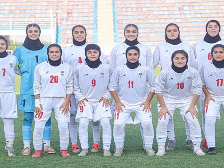 مسابقات کافا؛ جوانان بانوان ایران قرقیزستان را شکست دادند