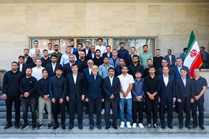 تجلیل از قهرمانان ملی‌پوش کشتی با حضور رئیس‌جمهور